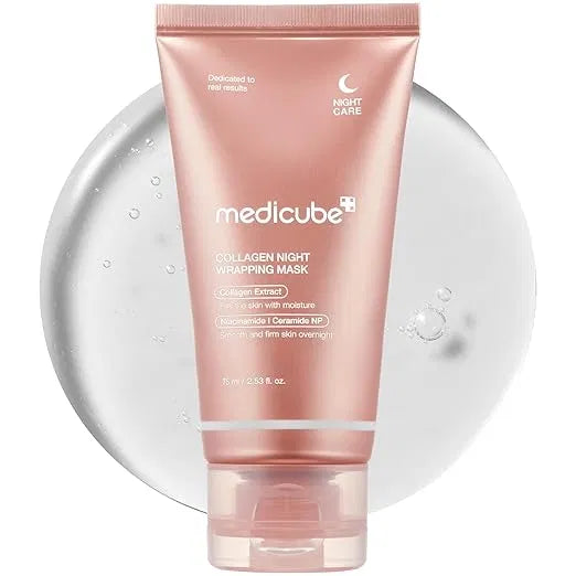 SS Medicube Collagen Overnight Wrapping Peel Off Facial Mask Pack of 2